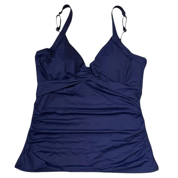 Tommy Bahama Pearl Solids Twist Underwire Tankini
